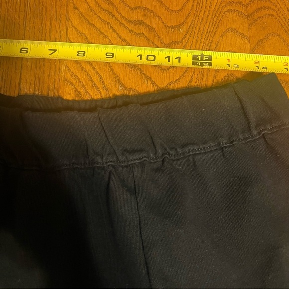 Zara Elastic Waist Slouchy Dropped Crotch Harem Pull on Pants in Black Sz M - Picture 13 of 15